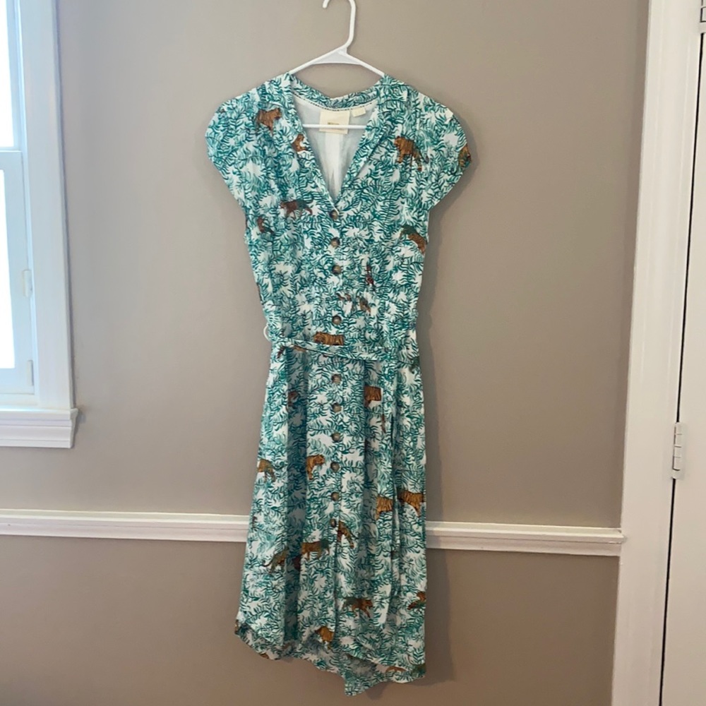 Anthropologie Maeve Catherine Shirtdress